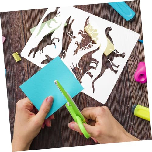 Holibanna Dinosaurier Schablone aus Wiederverwendbar für DIY Malerei Wanddekoration Handarbeitsvorlage Kreativ Zeichenschablone Langlebig und Leicht zu Reinigen Holibanna Dinosaurier Schablone aus Wiederverwendbar für DIY Malerei Wanddekoration Handarbeitsvorlage Kreativ Zeichenschablone Langlebig und Leicht zu Reinigen von Holibanna
