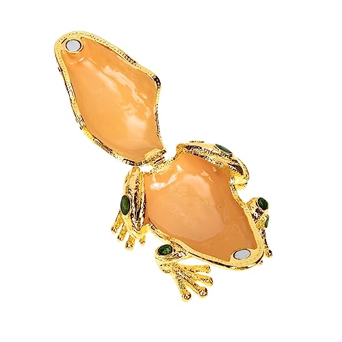 Holibanna Frosch-Schmuckkästchen Veranstalter groß schmuckschatullen mit juwelen Schmucklagerbehälter Schmuck Boxjewelry Case Schmuckschmuck Lagerung Zinklegierung Holibanna Frosch-Schmuckkästchen Veranstalter groß schmuckschatullen mit juwelen Schmucklagerbehälter Schmuck Boxjewelry Case Schmuckschmuck Lagerung Zinklegierung von Holibanna
