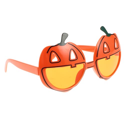 Holibanna Halloween-partybrille Kürbis-sonnenbrille Halloween-foto-requisiten Cosplay-brille Urlaubsparty-brille Halloween-brille Halloween-partygeschenke Neuheitsbrille Abs Orange von Holibanna