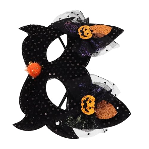 Holibanna Kreative Brille Lustige Brille Festliche Kostümbrille karneval brille Halloween Deko Brille Neuheitsbrille Requisiten für Halloween-Brillen Cosplay-Brillen Plastik Black von Holibanna