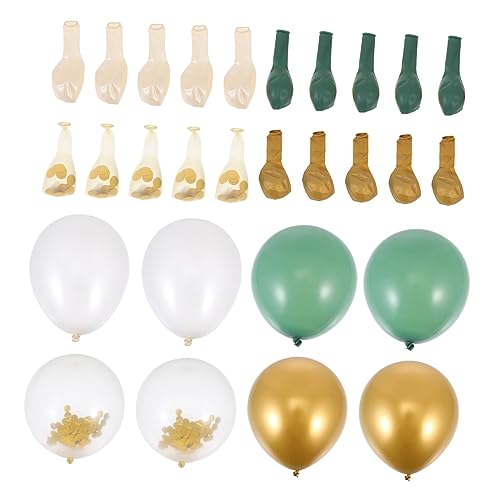 Holibanna Metallic Luftballons Avocado Hochzeitsfeierballons Geburtstagsballons Dekorative Ballons Für Party Deko Latex Ballons Für Hochzeit Und Feierlichkeiten von Holibanna