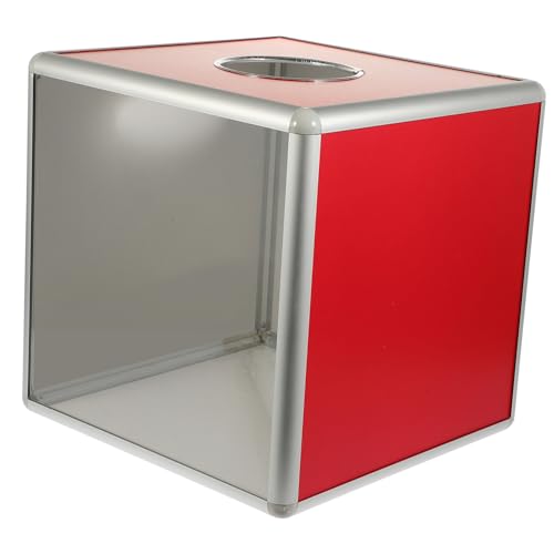 Holibanna Multifunktionale Transparente Spendenbox Kubische Gewinnspielbox für Abstimmungen und Veranstaltungen Sicher und Holibanna Multifunktionale Transparente Spendenbox Kubische Gewinnspielbox für Abstimmungen und Veranstaltungen Sicher und von Holibanna