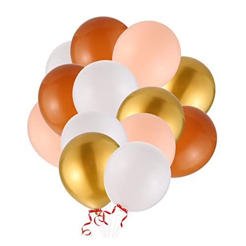 Holibanna Retro Kaffeefarbene Ballons Abschlussballons Für Graduation Geburtstag Und Partys Latex Ballons Für Festliche Anlässe Gastgeschenke Und Dekoration von Holibanna