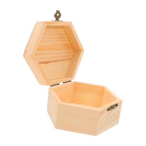 Holibanna Schachtel Schachtel Holz Schmuckschatulle Trendy Requisiten Aktenschrank Flaschenzug Allgemeines Zubehör Aufklärungsspielzeug Wasserdichte Schürze Künstlerbedarf Schürze Blaue von Holibanna