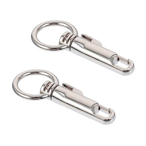 Holibanna Schlüsselanhänger Schnapphaken Aus Metall Kofferbeutel Zubehör Ersatzschnallen Für Taschen DIY Claw Clasps Handtaschen Zubehör von Holibanna