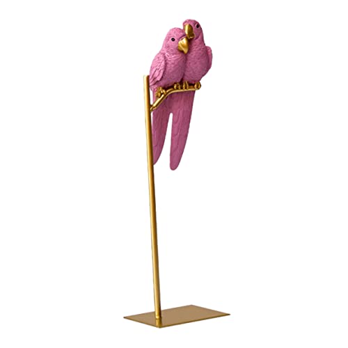 Holibanna Deko Objekt Papagei Paar Ornament Tischdeko Schreibtischdeko Papageien Dekoration Zuhause Schmuck Holibanna Deko Objekt Papagei Paar Ornament Tischdeko Schreibtischdeko Papageien Dekoration Zuhause Schmuck von Holibanna