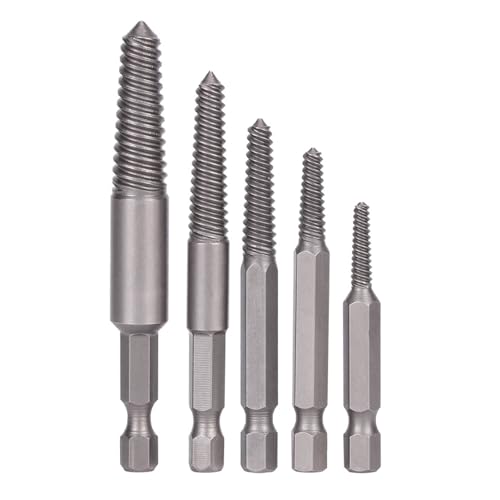 Holigie 5pcs gebrochener Schraubenextraktionssex -Schaft -Schaft -Zähne beschädigte Schrauben Entfernen entfernen Werkzeug Easy Out Kit Kit Holigie 5pcs gebrochener Schraubenextraktionssex -Schaft -Schaft -Zähne beschädigte Schrauben Entfernen entfernen Werkzeug Easy Out Kit Kit von Holigie