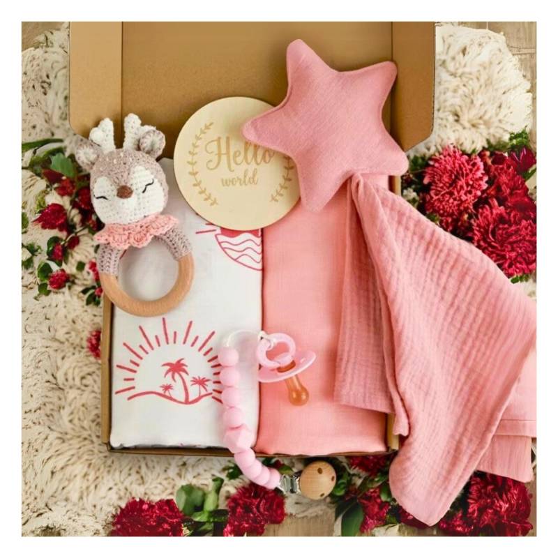 New Mom Care Paket, Babypartygeschenk, Neugeborenen Baby Geschenkbox, Postpartum Geschenk Für Mama, Geschenkbox von HollowShopGoods