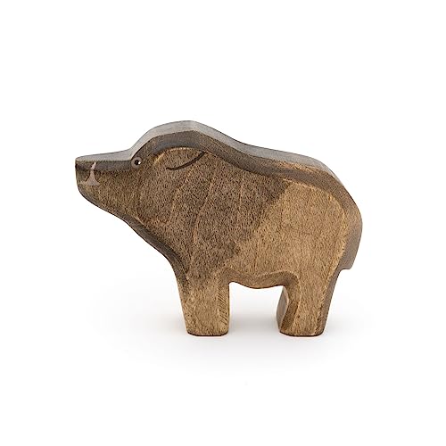 Holzfigur Wildschwein Keiler von HolzWald