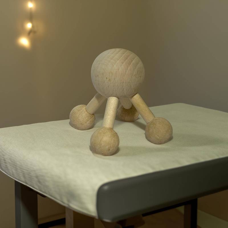 Holz Körpermassagegerät, Entspannungswerkzeug, Spa-Geschenk, Stressabbau, Selbstpflege-Werkzeug, Spa-Massagewerkzeug, Reisemassagegerät von HolzrepublikStade