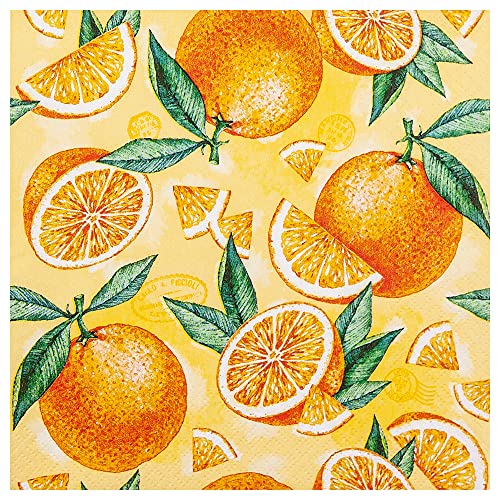Serviette "Orangen" von Home Fashion