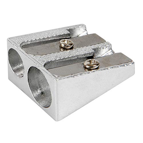 HomeHobby by 3L 15016 Pencil Sharpener anspitzer, Metal, Silber, Dicke und dünn von HomeHobby by 3L