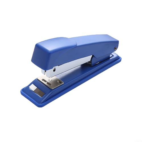 Metallhefter mit 20 Blatt Kapazität, Bastlerauswahl für zuverlässiges Heften, Doppelklammerfunktion (blau) von Homefurnishmall