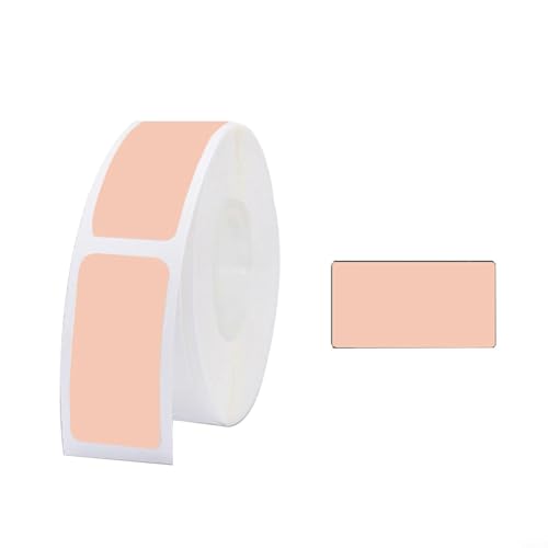 Thermo-Etikettenband, Drucker-Aufkleberpapier, 210 Etiketten (Rosa) von Homefurnishmall