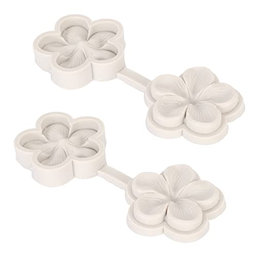 Silikon-Fondant-Blumen-Stil, Schokoladenform, mikrowellengeeignet, niedliche kleine Blume für Kuchen, Seife, DIY von Homepatche