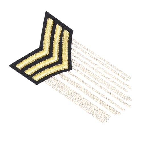 Homoyoyo 1 PC Epauletten Schultermarke Vintage Epaulet Quasten Strass Fransen Emaille Schulter Epaulet Punk Langlebige Epaulet Fransen Epaulet Männer Epaulet Abzeichen Blazer Uniform Homoyoyo 1 PC Epauletten Schultermarke Vintage Epaulet Quasten Strass Fransen Emaille Schulter Epaulet Punk Langlebige Epaulet Fransen Epaulet Männer Epaulet Abzeichen Blazer Uniform von Homoyoyo