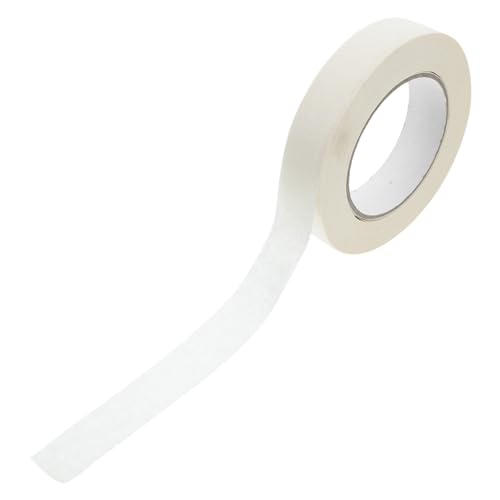 Homoyoyo 1 Rolle Abdeckband Farbband malerbedarf weißes klebeband Papierbänder Zeichenbänder für Studenten Abdeckbänder bemalen Schüler zeichnen Bänder strukturiertes Papier Beige von Homoyoyo