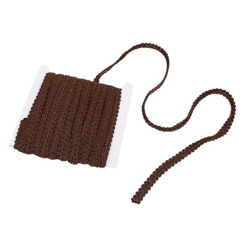 Homoyoyo 1 Rolle Gewellte Spitzenbesatz Für Vorhänge Gewebte Besätze Gewelltes Geflochtenes Gimpenband Nähen Dekorative DIY Zierborte Polsterfransen Spitzenbesatz Stoff Kaffee Homoyoyo 1 Rolle Gewellte Spitzenbesatz Für Vorhänge Gewebte Besätze Gewelltes Geflochtenes Gimpenband Nähen Dekorative DIY Zierborte Polsterfransen Spitzenbesatz Stoff Kaffee von Homoyoyo