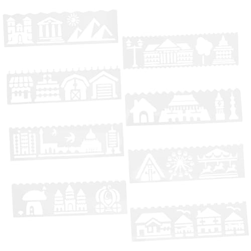 Homoyoyo 1 Satz Vorlage Für Architekturmalerei Wandzeichnungsschablonen Vorlagen Zum Basteln Bauernhausschablonen Zeichnungsvorlagen Bastelschablonen Bastelmaterialien Malvorlage Pp Weiß Homoyoyo 1 Satz Vorlage Für Architekturmalerei Wandzeichnungsschablonen Vorlagen Zum Basteln Bauernhausschablonen Zeichnungsvorlagen Bastelschablonen Bastelmaterialien Malvorlage Pp Weiß von Homoyoyo