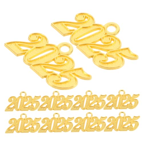 Homoyoyo 10 Stück 2025 Abschlussquasten Anhänger Quastenkappen Absolventenhut 2025 Charm Dekoration Abschlussjahr Zubehör 2025 Kappen Charm 2025 Quasten Jahres Charm Party Homoyoyo 10 Stück 2025 Abschlussquasten Anhänger Quastenkappen Absolventenhut 2025 Charm Dekoration Abschlussjahr Zubehör 2025 Kappen Charm 2025 Quasten Jahres Charm Party von Homoyoyo