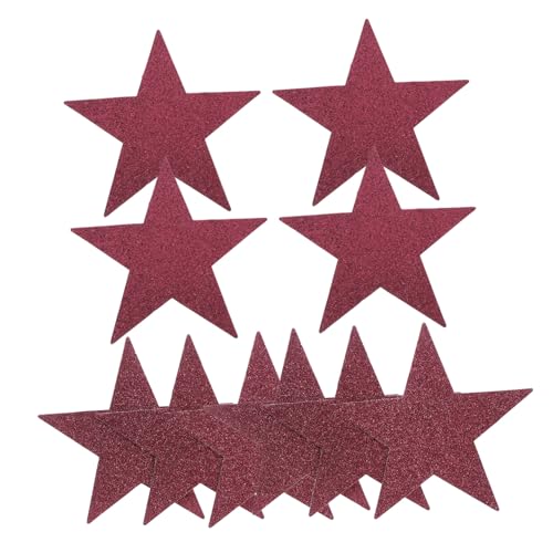 Homoyoyo 10 Stück Glitzer Stern Ausschnitte Papier Konfetti Deko für Filmnacht Klassenzimmer und Partys Robustes Material für Kreative Wandgestaltungen Homoyoyo 10 Stück Glitzer Stern Ausschnitte Papier Konfetti Deko für Filmnacht Klassenzimmer und Partys Robustes Material für Kreative Wandgestaltungen von Homoyoyo