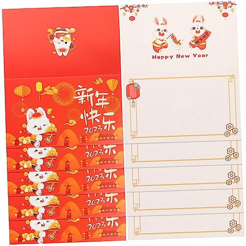 Homoyoyo 10 Stück Teiliges Chinesische Neujahrskarten mit Frühlingsfest Motiven Klappkarten Beschriften Festliche Grußkarten für Familie und Freunde Dekorative Lunar Year Supplies Homoyoyo 10 Stück Teiliges Chinesische Neujahrskarten mit Frühlingsfest Motiven Klappkarten Beschriften Festliche Grußkarten für Familie und Freunde Dekorative Lunar Year Supplies von Homoyoyo