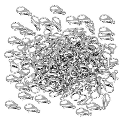 Homoyoyo 100Stücke Zinklegierung Hummer Verschlüsse Für DIY Schmuckherstellung Armband Clips Halskettenverschluss Langlebig Für Projekte Und Handgefertigten Homoyoyo 100Stücke Zinklegierung Hummer Verschlüsse Für DIY Schmuckherstellung Armband Clips Halskettenverschluss Langlebig Für Projekte Und Handgefertigten von Homoyoyo