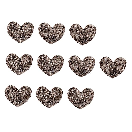Homoyoyo 10Stücke Strass Patches Herz Aufnäher Glänzende Applikationen für Kleidung Taschen und Hüte zum Aufbügeln und Verstecken von Schäden für Jeans Homoyoyo 10Stücke Strass Patches Herz Aufnäher Glänzende Applikationen für Kleidung Taschen und Hüte zum Aufbügeln und Verstecken von Schäden für Jeans von Homoyoyo