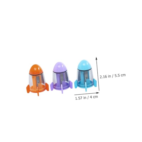 Homoyoyo 12 Stück Teiliges Hand Bleistiftspitzer Raketenform und Leicht für Schüler und Büro Praktische Tragbare Anspitzer für Schule Zuhause und Unterwegs Farbenfrohes Farben Design Homoyoyo 12 Stück Teiliges Hand Bleistiftspitzer Raketenform und Leicht für Schüler und Büro Praktische Tragbare Anspitzer für Schule Zuhause und Unterwegs Farbenfrohes Farben Design von Homoyoyo