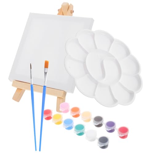 Homoyoyo 1Satz Staffelei Holz Teiliges Set für Acrylmalerei Verstellbar für DIY und Ausstellung Stabiler Ausstellungsständer für Zuhause und Büro Leicht und Tragbar Homoyoyo 1Satz Staffelei Holz Teiliges Set für Acrylmalerei Verstellbar für DIY und Ausstellung Stabiler Ausstellungsständer für Zuhause und Büro Leicht und Tragbar von Homoyoyo
