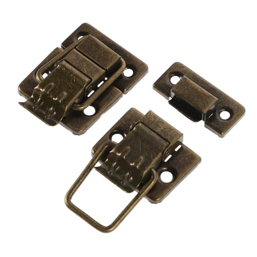 Homoyoyo 2 Stück Hardware Box Schnalle Schrankriegel Hardware Zubehör Für Gepäck Antiker Knebelverschluss Kleiner Haspenverschluss Kleine Vorhängeschloss Schnalle Praktischer Homoyoyo 2 Stück Hardware Box Schnalle Schrankriegel Hardware Zubehör Für Gepäck Antiker Knebelverschluss Kleiner Haspenverschluss Kleine Vorhängeschloss Schnalle Praktischer von Homoyoyo