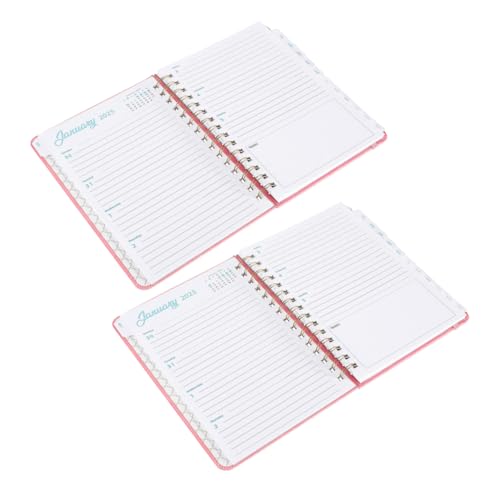 Homoyoyo 2 Stück Teiliges Wochenplaner Notizbuch Dekoratives Terminplaner Notizblock mit Umfangreicher Monats und Wochenübersicht Stilvoller Kalender für Schüler Büro und Effektives Homoyoyo 2 Stück Teiliges Wochenplaner Notizbuch Dekoratives Terminplaner Notizblock mit Umfangreicher Monats und Wochenübersicht Stilvoller Kalender für Schüler Büro und Effektives von Homoyoyo