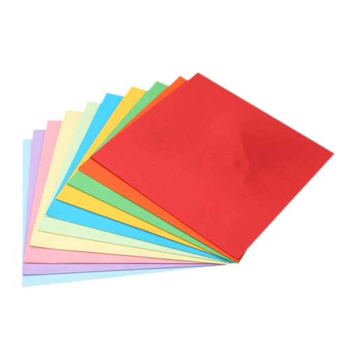Homoyoyo 200 Blatt Doppelseitiges Origami Papier Farbiges Faltpapier Quadratisch Dickes Bastelpapier für DIY Handwerk Kindergarten Basteln Homoyoyo 200 Blatt Doppelseitiges Origami Papier Farbiges Faltpapier Quadratisch Dickes Bastelpapier für DIY Handwerk Kindergarten Basteln von Homoyoyo