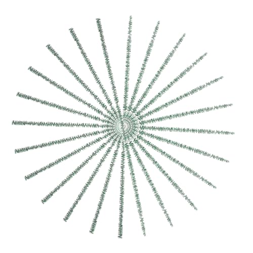 Homoyoyo 200 Stück Glitzer-Drehstab Chenille-Stick Stöcke glitzernde Chenille-Stiele funkeln Pfeifenreiniger Handwerk glitzernde Pfeifenreiniger Lametta Stiele Green Homoyoyo 200 Stück Glitzer-Drehstab Chenille-Stick Stöcke glitzernde Chenille-Stiele funkeln Pfeifenreiniger Handwerk glitzernde Pfeifenreiniger Lametta Stiele Green von Homoyoyo