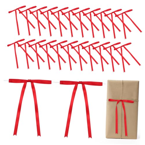 Homoyoyo 24 Stück Teiliges Satinband Schleifen Wiederverwendbare Geschenkband Schleifen für Geschenktüten Hochzeitsdeko und Bastelprojekte Rot Polyester Vielseitig für und Themenpartys Homoyoyo 24 Stück Teiliges Satinband Schleifen Wiederverwendbare Geschenkband Schleifen für Geschenktüten Hochzeitsdeko und Bastelprojekte Rot Polyester Vielseitig für und Themenpartys von Homoyoyo