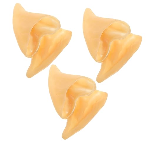 Homoyoyo 3 Paare Cosplay Elfenohren Fake Ohren Punk Stil Halterungen für Halloween Party Verkleidung Dekorative Feenohren für Karneval und Kostüme Homoyoyo 3 Paare Cosplay Elfenohren Fake Ohren Punk Stil Halterungen für Halloween Party Verkleidung Dekorative Feenohren für Karneval und Kostüme von Homoyoyo