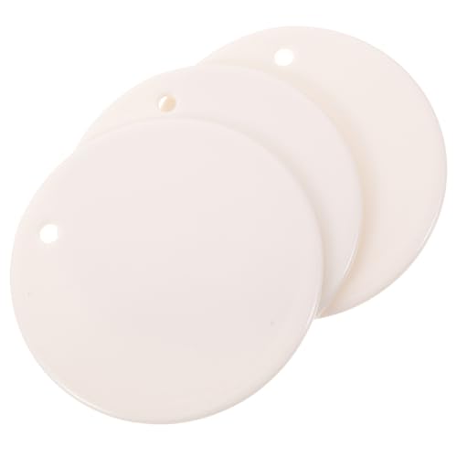 Homoyoyo 3 Stück Teiliges Herzförmiges DIY Keramikanhänger Blanko Bastelanhänger zum Bemalen für Kreative Dekoration zum Aufhängen Geschenkidee für Zuhause und Handwerk Homoyoyo 3 Stück Teiliges Herzförmiges DIY Keramikanhänger Blanko Bastelanhänger zum Bemalen für Kreative Dekoration zum Aufhängen Geschenkidee für Zuhause und Handwerk von Homoyoyo