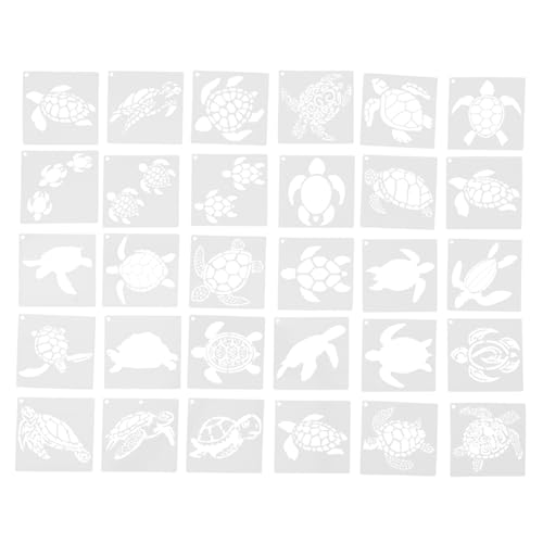 Homoyoyo 30 Stück Schildkröten Hohlschablonen Wildtier Schablonen Bastelprojekte Schablonen Für Meeresmalerei Meerestier Malschablonen Scrapbook Schablonen Tierschablonen Weiß Das Homoyoyo 30 Stück Schildkröten Hohlschablonen Wildtier Schablonen Bastelprojekte Schablonen Für Meeresmalerei Meerestier Malschablonen Scrapbook Schablonen Tierschablonen Weiß Das von Homoyoyo