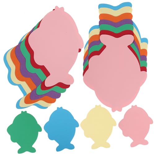 Homoyoyo 35 Stück Teiliges Fisch Papier Ausschnitt in Farben Dekorative Wanddeko und Scrapbook DIY Kinderfreundliche Bastelvorlagen für Klassenzimmer Partys und Kreative Raumgestaltung Homoyoyo 35 Stück Teiliges Fisch Papier Ausschnitt in Farben Dekorative Wanddeko und Scrapbook DIY Kinderfreundliche Bastelvorlagen für Klassenzimmer Partys und Kreative Raumgestaltung von Homoyoyo