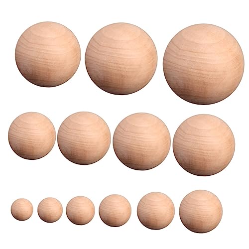 Homoyoyo 3cm Unlackierte Holzkugeln - 1-3 Cm Große Holzperlen Zum Basteln Perfekt Für DIY Projekte Schmuckherstellung Und Kreative Ornamente Aus Natürlichem Holz von Homoyoyo