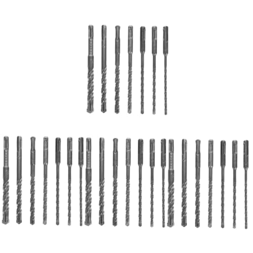 Homoyoyo 4 Sätze Schlagbohrer Einschlagwerkzeug Schlagbohrmaschine Drill+bit Drill Bit Bohrer Für Metall Bohrer Für Beton Metallbohrer Präzisionsbohrer Kohlenstoffstahl 7 Stück * 4 von Homoyoyo