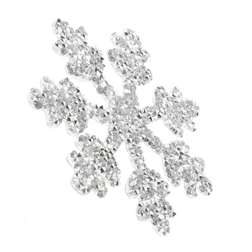 Homoyoyo 4 Stück Dekorative Aufkleber Für Diamanten Patches Für Kleidung Applikationen Verzierungen Extra Große Schneeflocken Applikation Strass Aufkleber Schneeflocken Verzierungen Homoyoyo 4 Stück Dekorative Aufkleber Für Diamanten Patches Für Kleidung Applikationen Verzierungen Extra Große Schneeflocken Applikation Strass Aufkleber Schneeflocken Verzierungen von Homoyoyo