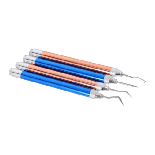 Homoyoyo 4 Stück LED Vinyl Entgitterwerkzeug Teiliges mit Haken und Nadel Langlebig Beleuchtet Multifunktional für Präzises Entfernen von Vinylfolie bei Diy Bastelprojekten und Scrapbooking Homoyoyo 4 Stück LED Vinyl Entgitterwerkzeug Teiliges mit Haken und Nadel Langlebig Beleuchtet Multifunktional für Präzises Entfernen von Vinylfolie bei Diy Bastelprojekten und Scrapbooking von Homoyoyo