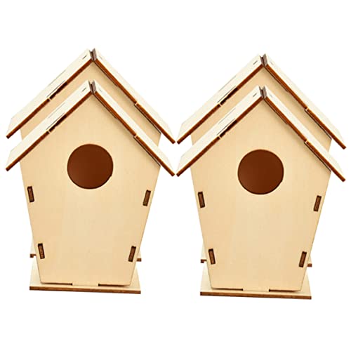 Homoyoyo 4Stücke Teiliges Weihnachtsbaum Holzornamente DIY Blanko Dekorationen Für Weihnachten Einfache Farbgestaltung Für Erwachsene Für Festliche Bastelarbeiten Homoyoyo 4Stücke Teiliges Weihnachtsbaum Holzornamente DIY Blanko Dekorationen Für Weihnachten Einfache Farbgestaltung Für Erwachsene Für Festliche Bastelarbeiten von Homoyoyo