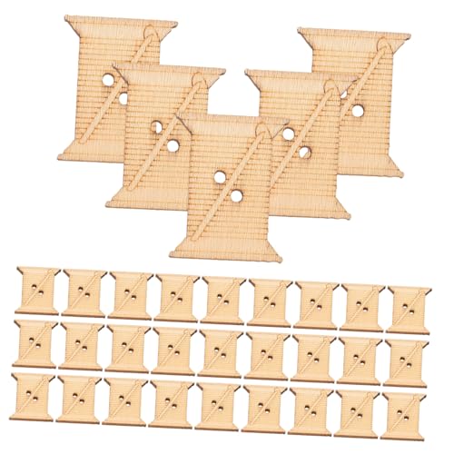 Homoyoyo 50 Stück Holzwickelbrett Nähgarn-Organizer Nähmaschine Nähspule Kreuzstich-Garnspule Nähen Strickwerkzeug Holzstricker Nähgarnspule Webwerkzeug Strickmaschine Beige Homoyoyo 50 Stück Holzwickelbrett Nähgarn-Organizer Nähmaschine Nähspule Kreuzstich-Garnspule Nähen Strickwerkzeug Holzstricker Nähgarnspule Webwerkzeug Strickmaschine Beige von Homoyoyo