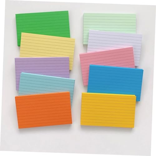 Homoyoyo 500 Blatt Farbige Indexkarten Farben Multifunktionale Blanko und Graffiti Karten für Büro Schule Reisen Handliche und Memo Karten ohne Lochung Homoyoyo 500 Blatt Farbige Indexkarten Farben Multifunktionale Blanko und Graffiti Karten für Büro Schule Reisen Handliche und Memo Karten ohne Lochung von Homoyoyo