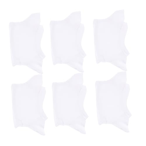 Homoyoyo 6 Stück Bärt-shirt Winzige Bärenkleidung Puppenkostümzubehör Stoffbären-outfit Bärenpuppe T-shirt Klein Puppenkleidung Plüschbärenshirt Tuch Tragen Süßes Bärenshirt Baumwolle Weiß Homoyoyo 6 Stück Bärt-shirt Winzige Bärenkleidung Puppenkostümzubehör Stoffbären-outfit Bärenpuppe T-shirt Klein Puppenkleidung Plüschbärenshirt Tuch Tragen Süßes Bärenshirt Baumwolle Weiß von Homoyoyo