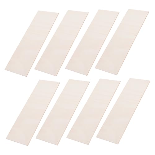 Homoyoyo 8 Stück Teiliges Rechteckige Unbehandelte Holzplatten Leichte Glatte Blanko Holztafeln für Malerei Gravur Basteln Zeichnung DIY Kunstprojekte Langlebig und Verzugsfrei Homoyoyo 8 Stück Teiliges Rechteckige Unbehandelte Holzplatten Leichte Glatte Blanko Holztafeln für Malerei Gravur Basteln Zeichnung DIY Kunstprojekte Langlebig und Verzugsfrei von Homoyoyo