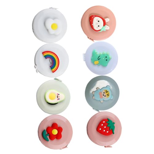 Homoyoyo 8Stücke Mini Maßband Teiliges Einziehbar für DIY Projekte Körpermessungen Niedliches Design und Mehr Langlebig Homoyoyo 8Stücke Mini Maßband Teiliges Einziehbar für DIY Projekte Körpermessungen Niedliches Design und Mehr Langlebig von Homoyoyo