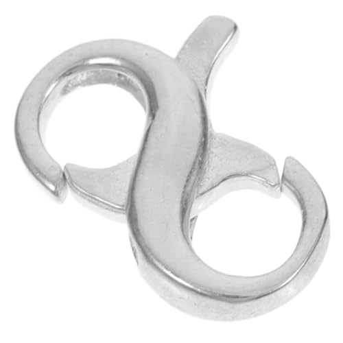 Homoyoyo 925er Sterlingsilber Karabinerverschluss Für Schmuckverlängerung – Praktische Klaue Für Halsketten Und Armbänder - Ideal Für DIY Schmuckzubehör - Langlebig Und Hochwertig von Homoyoyo